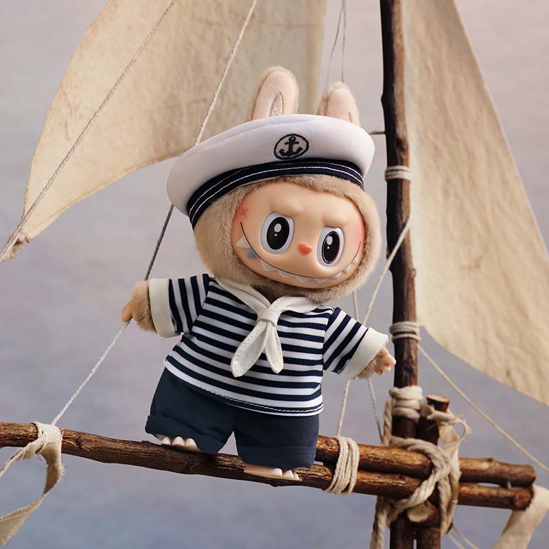 The Monsters De Vliegende LABUBU Series Sailor Vinyl Plush Pendant