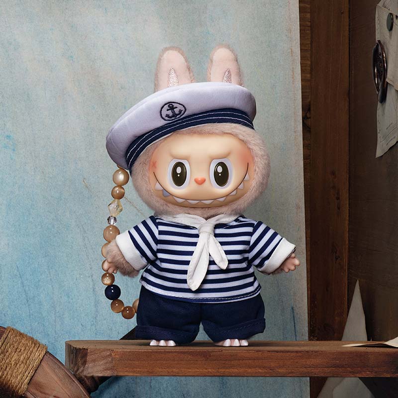 The Monsters De Vliegende LABUBU Series Sailor Vinyl Plush Pendant
