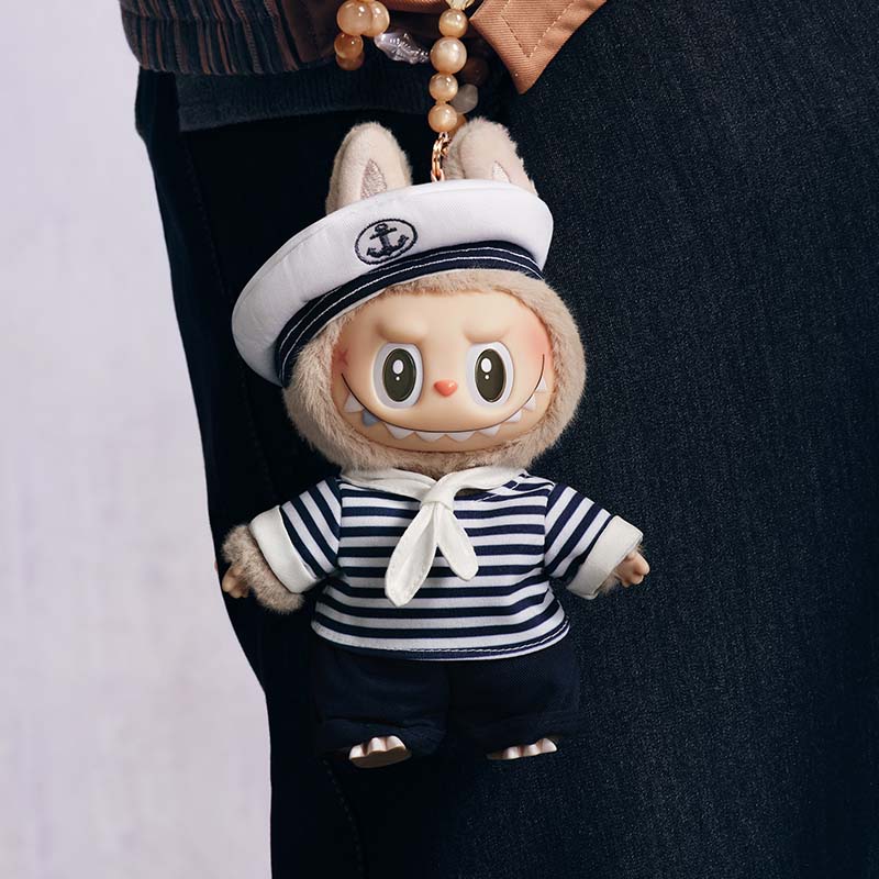 The Monsters De Vliegende LABUBU Series Sailor Vinyl Plush Pendant