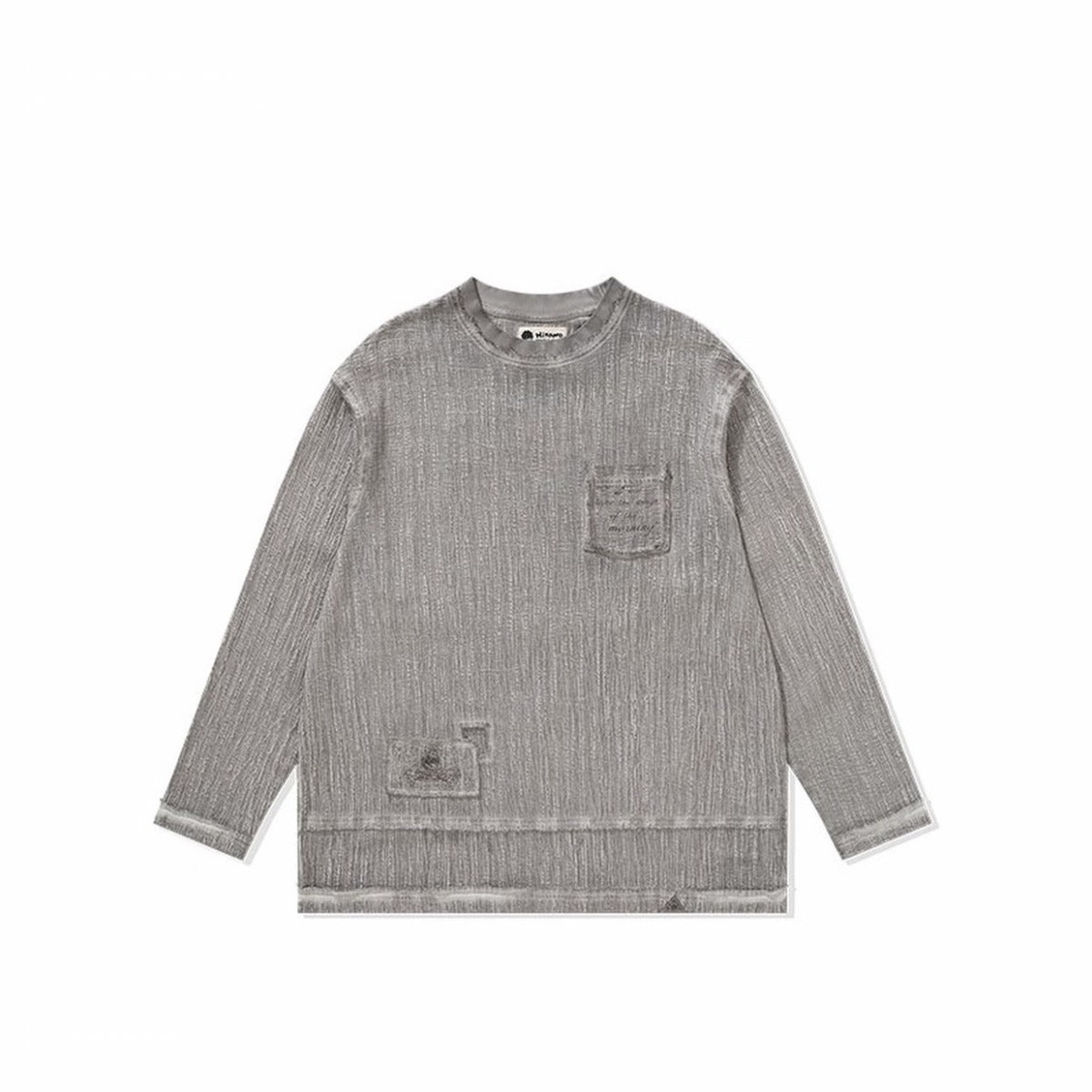 Hirono Living Wild “Song of the Sea” Navigation Patch Long-Sleeve Top