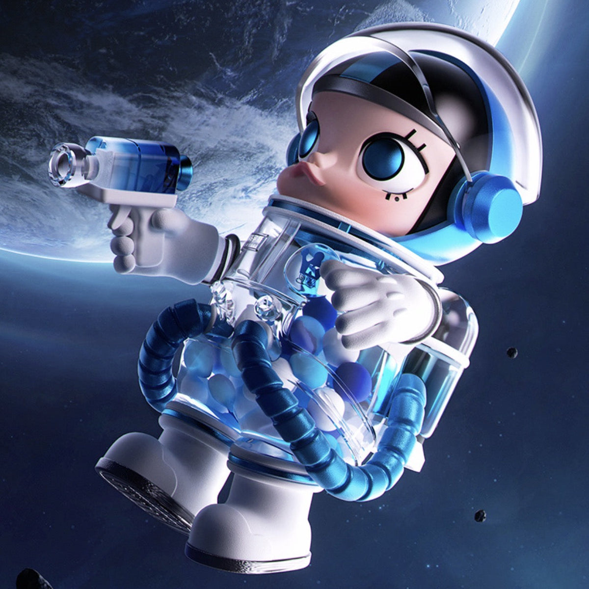 MEGA SPACE MOLLY 100% × CAS Space Figure