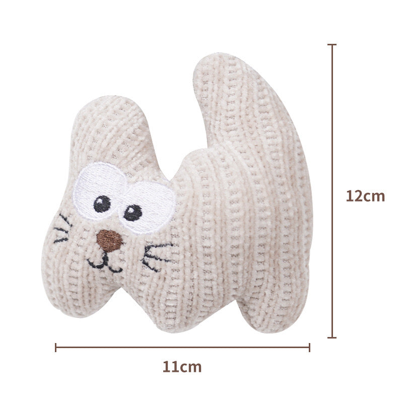 Interactive Knitting Cat Toy With Catnip