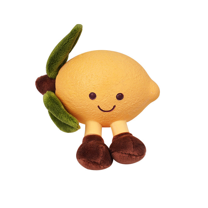 Latex Plush Fruit Series Dog Chew Toys