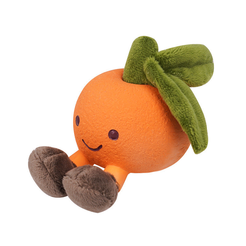 Latex Plush Fruit Series Dog Chew Toys