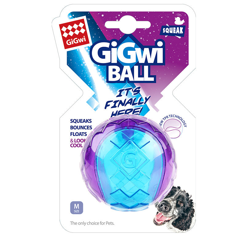 GiGwi GBall Dog Fetch & Squeaky Toy