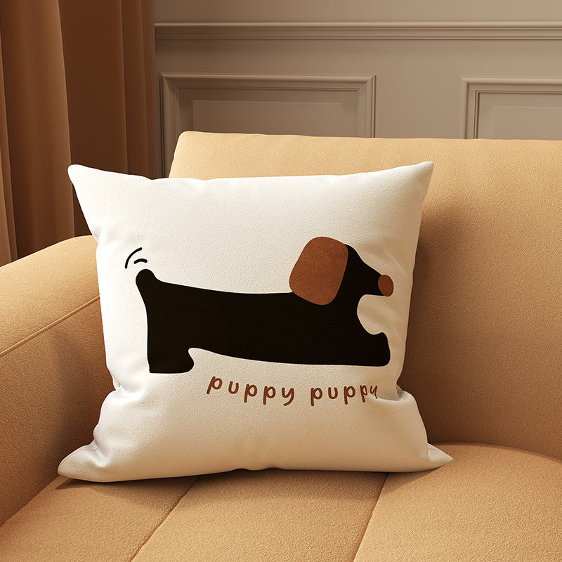 Dachshund Delight Decorative Sofa Pillows