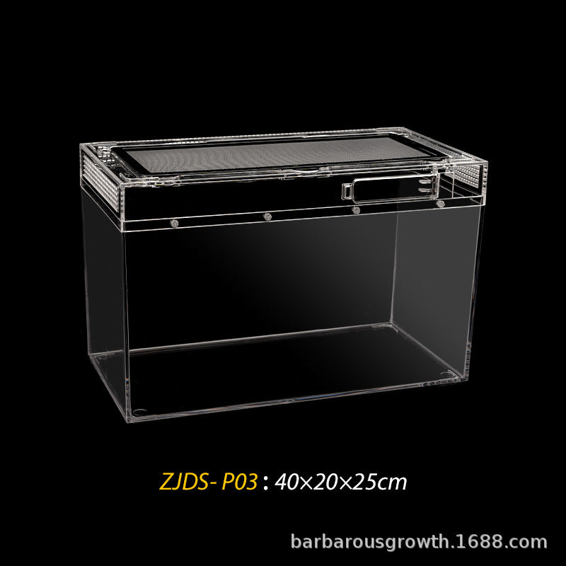 Landscaping Master-Premium PC Acrylic Boxes  for Reptiles & Hermit Crabs