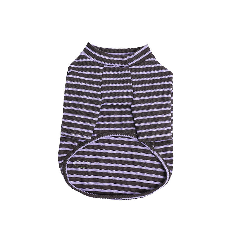 Zeze Striped Skin-Friendly Base Shirt for Cats & Dogs