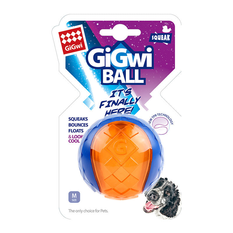 GiGwi GBall Dog Fetch & Squeaky Toy