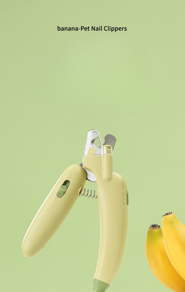 Banana Clip Pet Nail Trimmer R-GT02 - ri-son