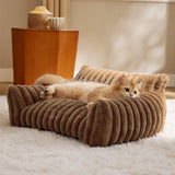 Wave sofa brown