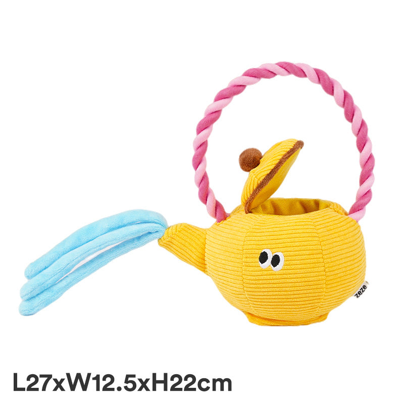 Zeze Tea Cup Plush Dog Toy - ri-son