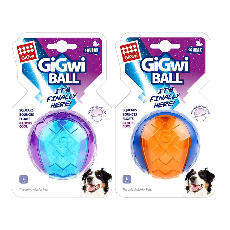 GiGwi GBall Dog Fetch & Squeaky Toy