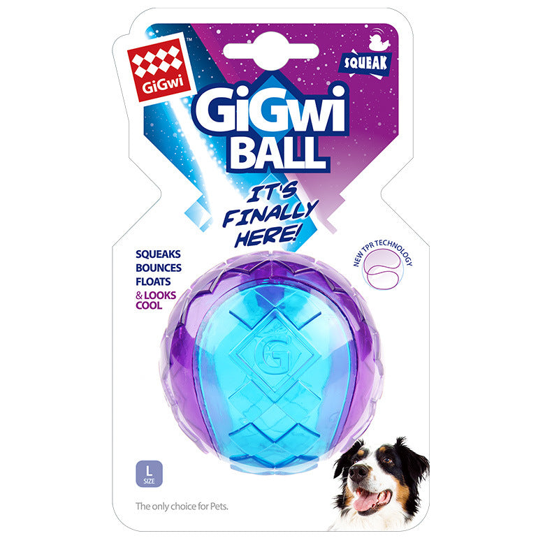 GiGwi GBall Dog Fetch & Squeaky Toy