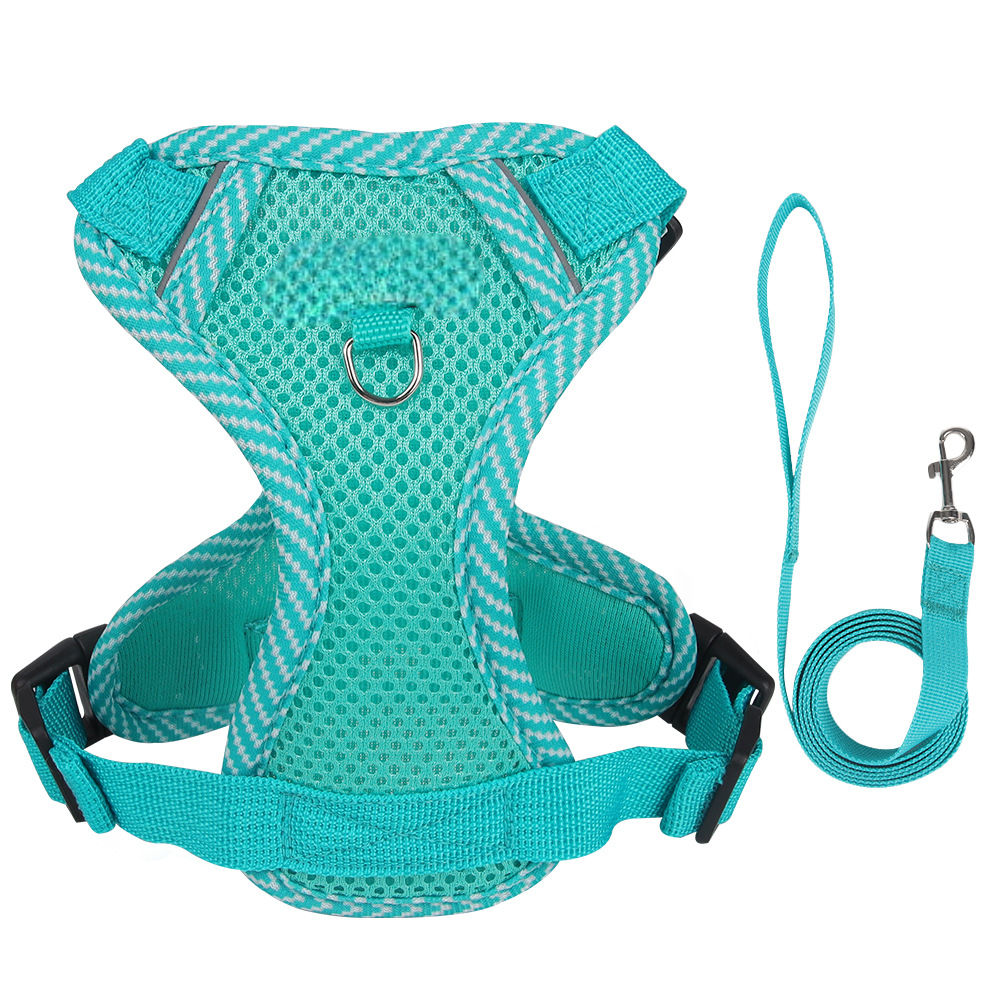 Small Dog and Cat Vest-Style Chest Harness with Reflective,Breathable Features R-H684 - ri-son