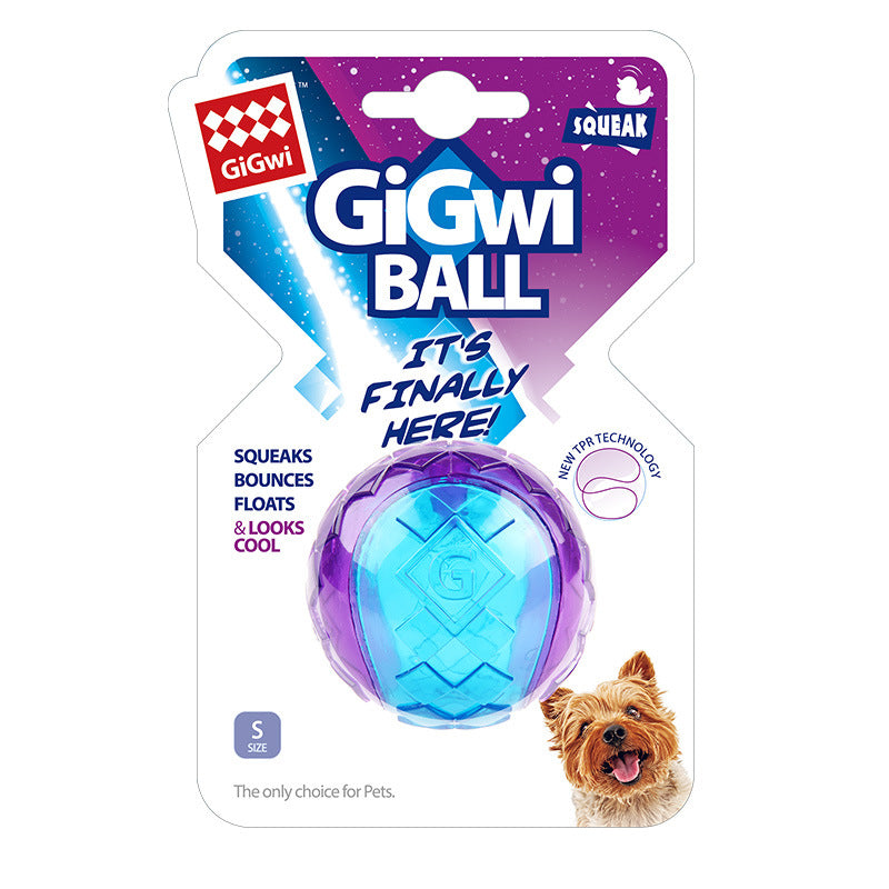 GiGwi GBall Dog Fetch & Squeaky Toy