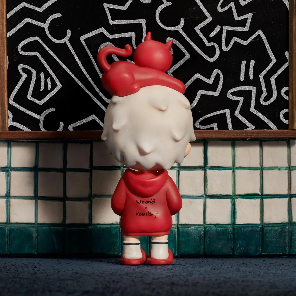POP MART HIRONO x Keith Haring Art Figure Hanging Card