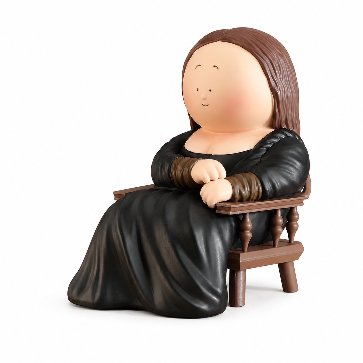The Big Gallery Mona Lisa Figurine – Great Artist Series