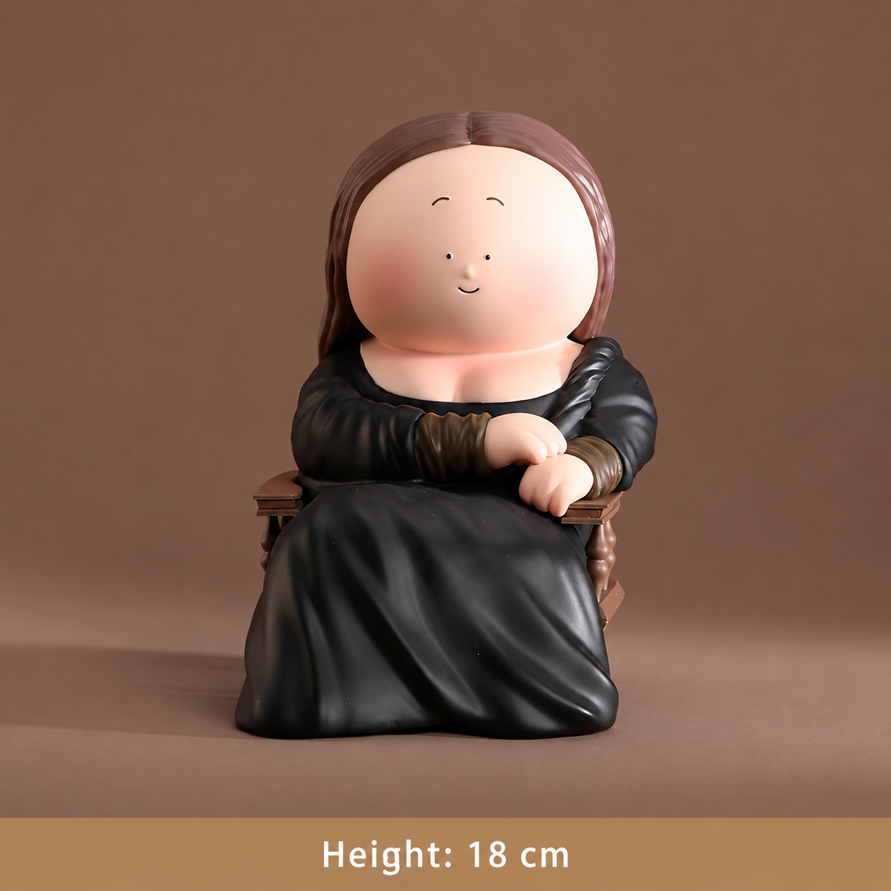 The Big Gallery Mona Lisa Figurine – Great Artist Series