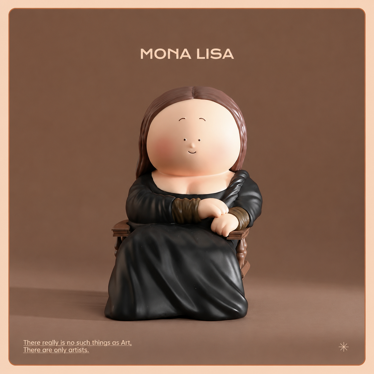 The Big Gallery Mona Lisa Figurine – Great Artist Series