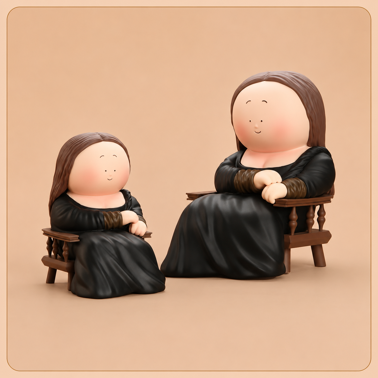 The Big Gallery Mona Lisa Figurine – Great Artist Series