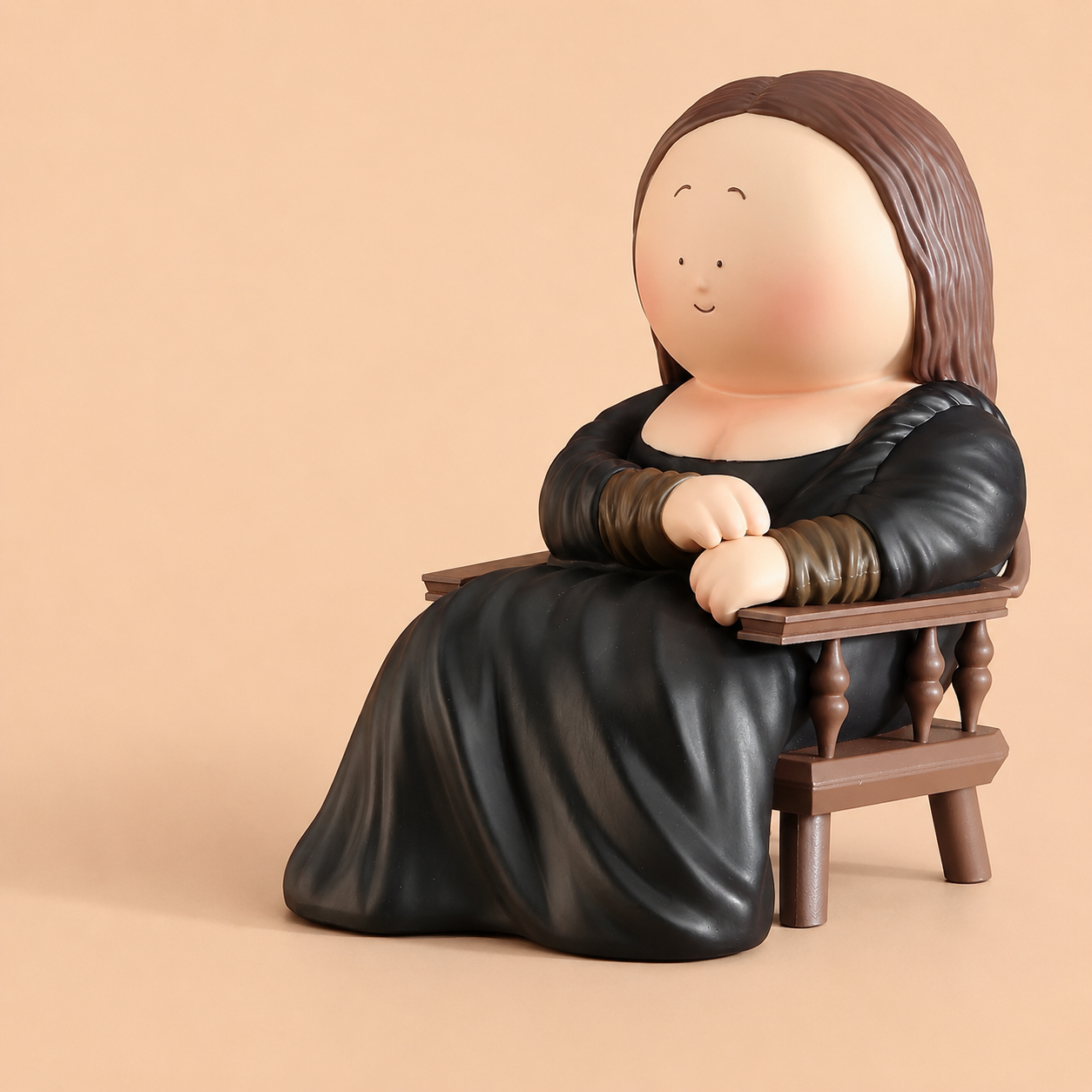 The Big Gallery Mona Lisa Figurine – Great Artist Series
