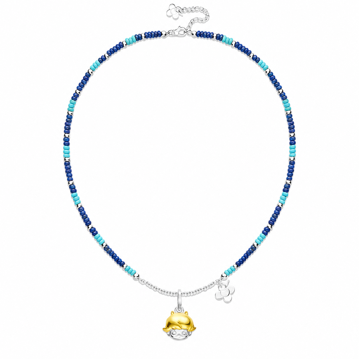 POPOP Fruition Lapis & Faux Turquoise Necklace – DIMOO Pendant