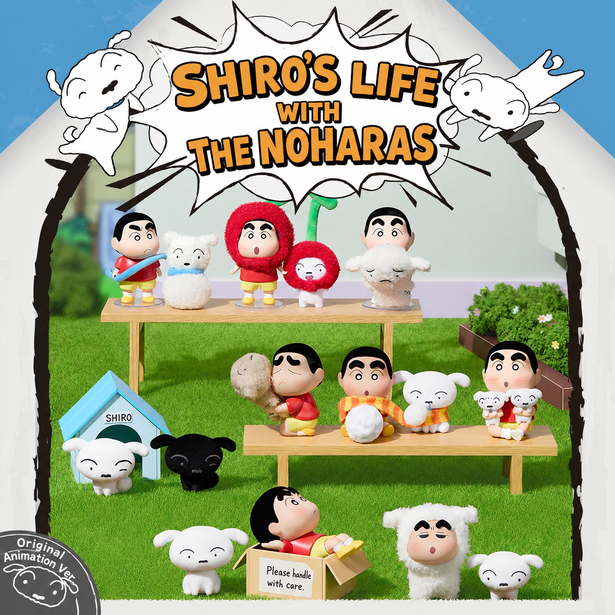 X11 Crayon Shin-chan: Shiro’s Daily Life Series Blind Box
