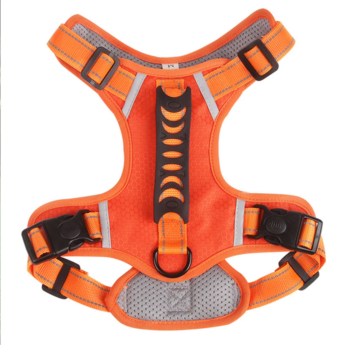 Pet Chest and Back Harness Vest-Style Reflective Large Dog Harness with Anti-Bursting Feature R-H524 - ri-son