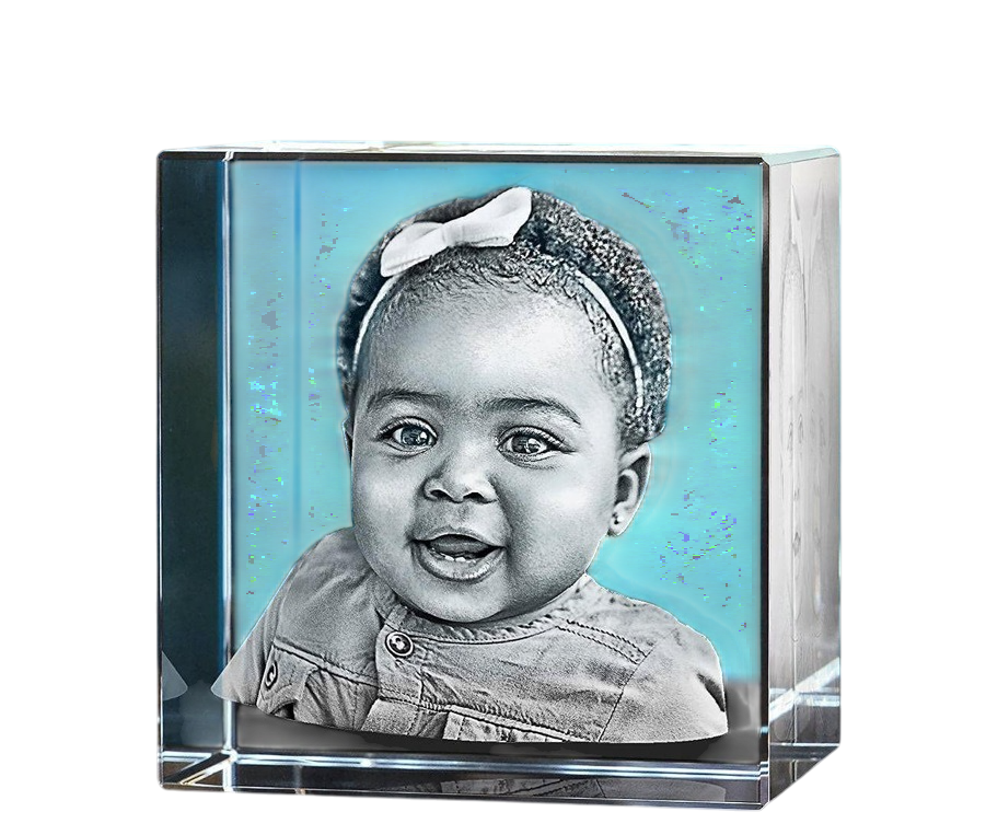 Personalized 3D Crystal Prestige Pet Photo Frame Decoration