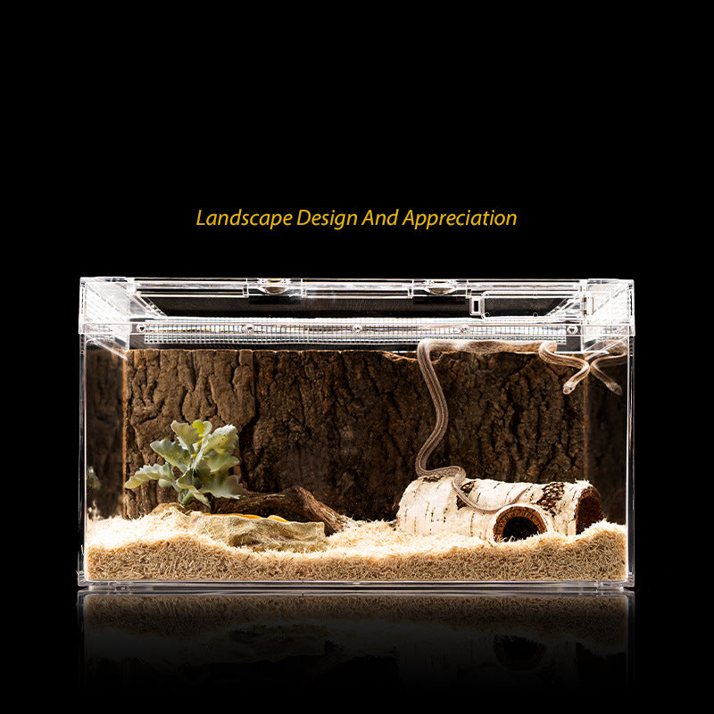 Landscaping Master-Premium PC Acrylic Boxes  for Reptiles & Hermit Crabs