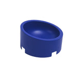 Blue Round Bowl(+free stainless steel bowl)