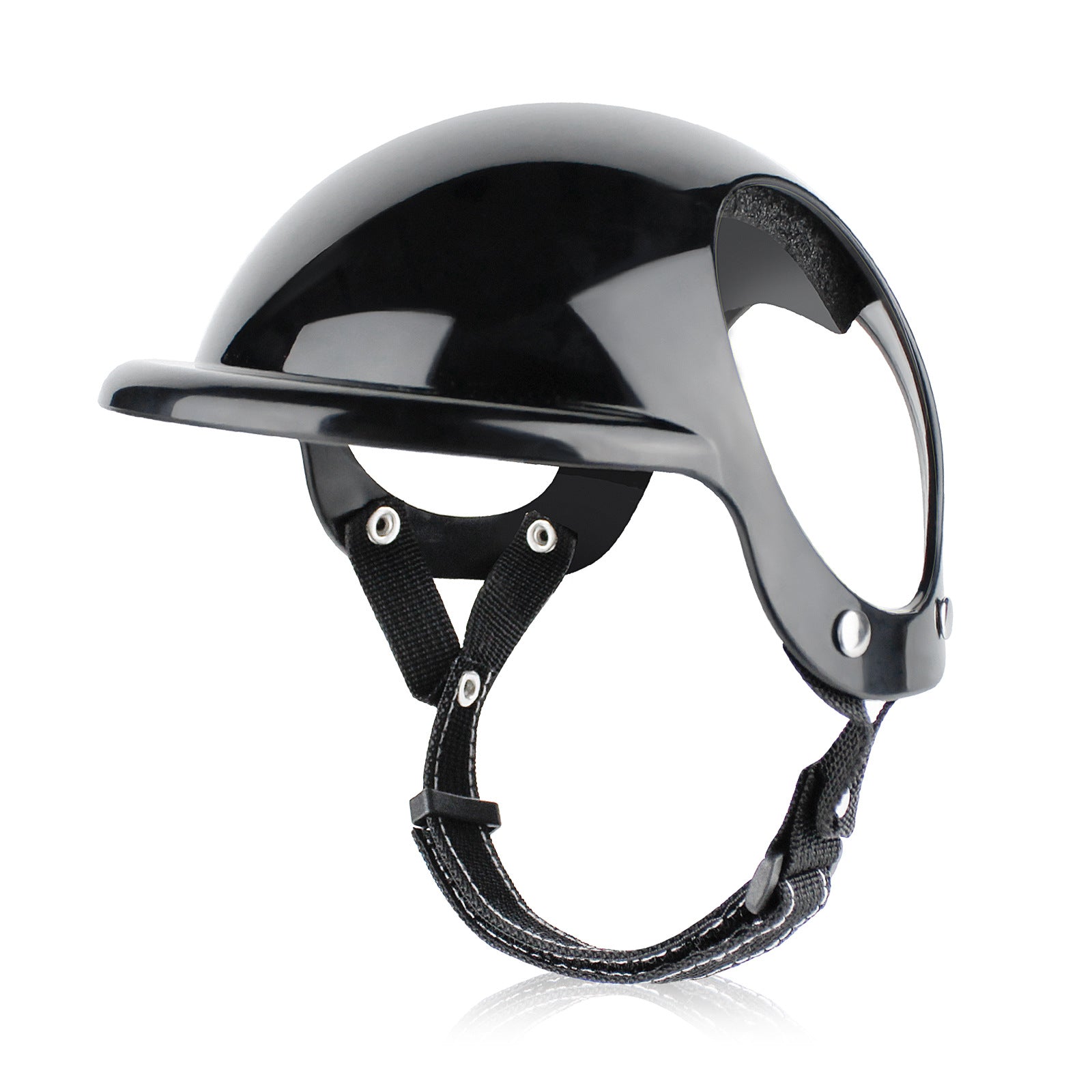 Adventure Dog Motorcycle Ear-Exposed Protective Helmet - ri-son