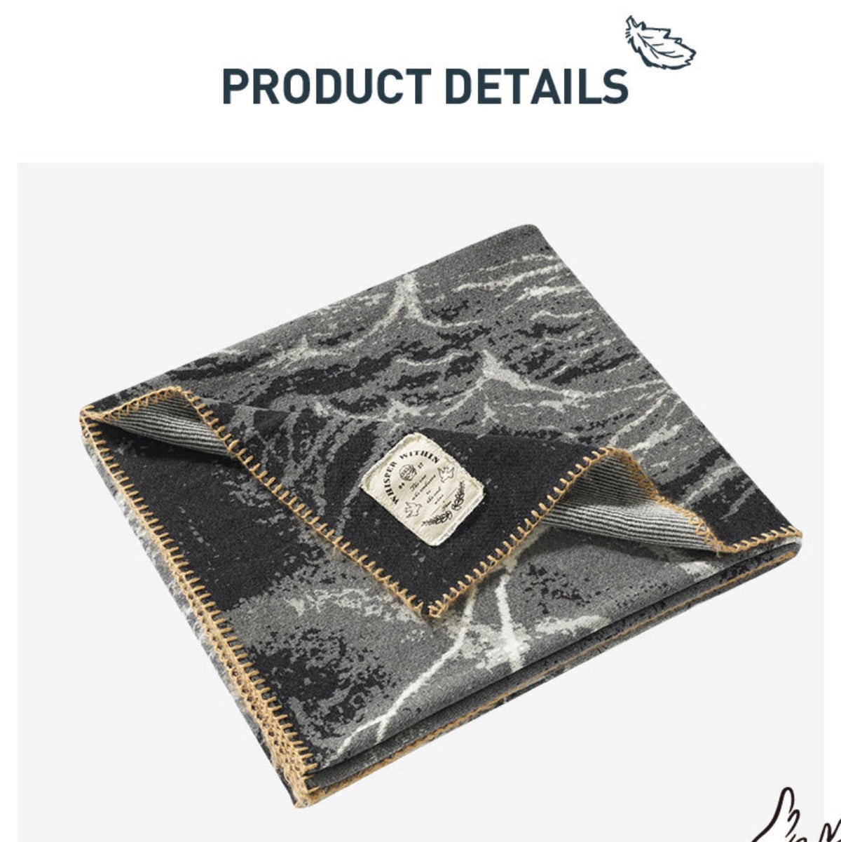 POP MART Hirono Whisper Within Spiritual War Cotton Blanket