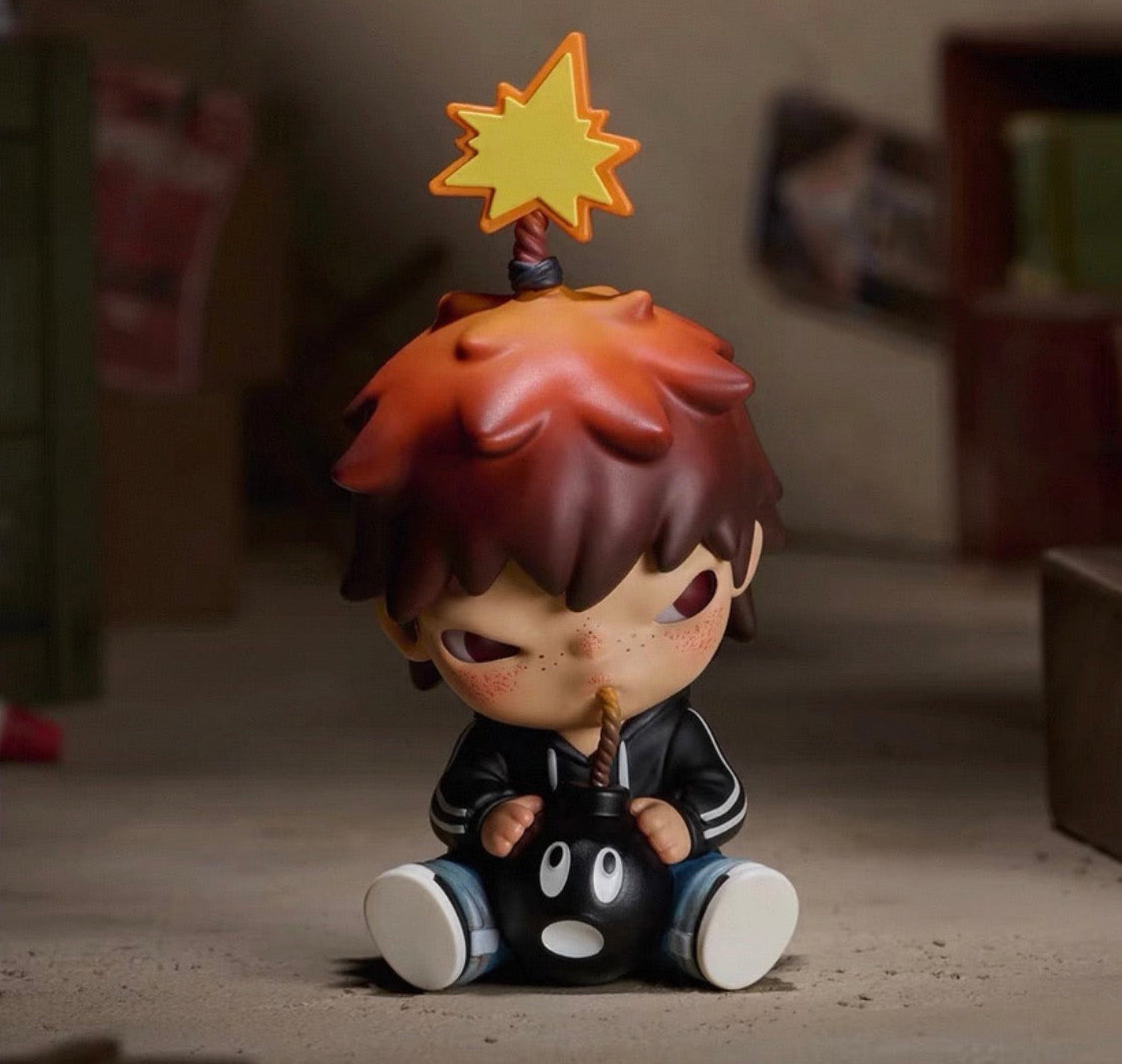HIRONO x The Hundreds limited edition collectible figure front view
