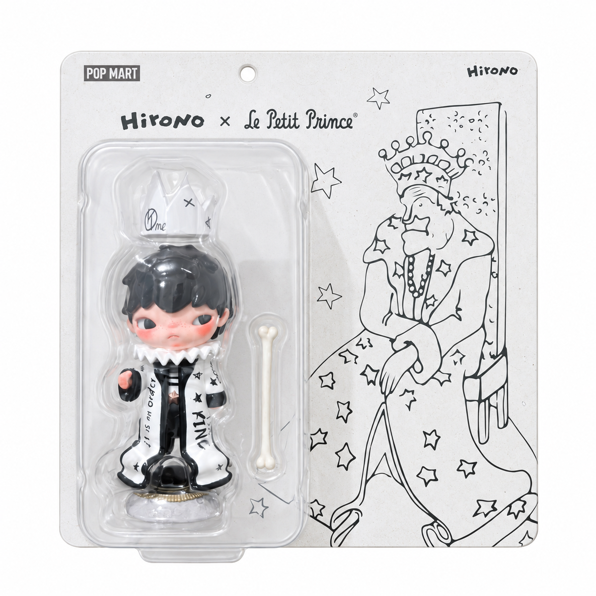 Hirono x Le Petit Prince The King Figure 2024 France Limited