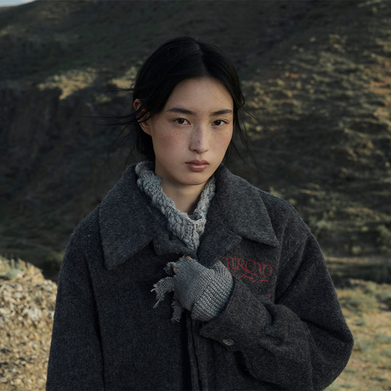 HIRONO Whisper Within wool blend jacket image 2