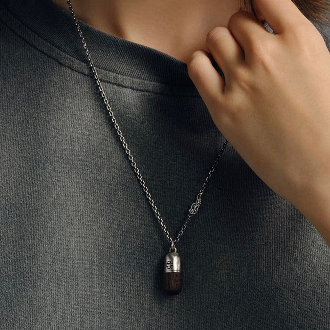 POPOP Hirono Healing Well Pharmacy Capsule Necklace
