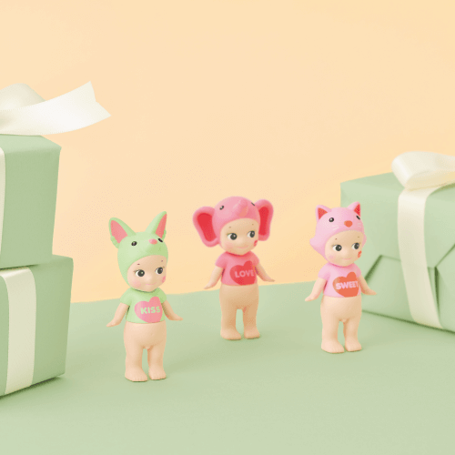 Sonny Angel Mini Figure Charm Kiss Kiss Series