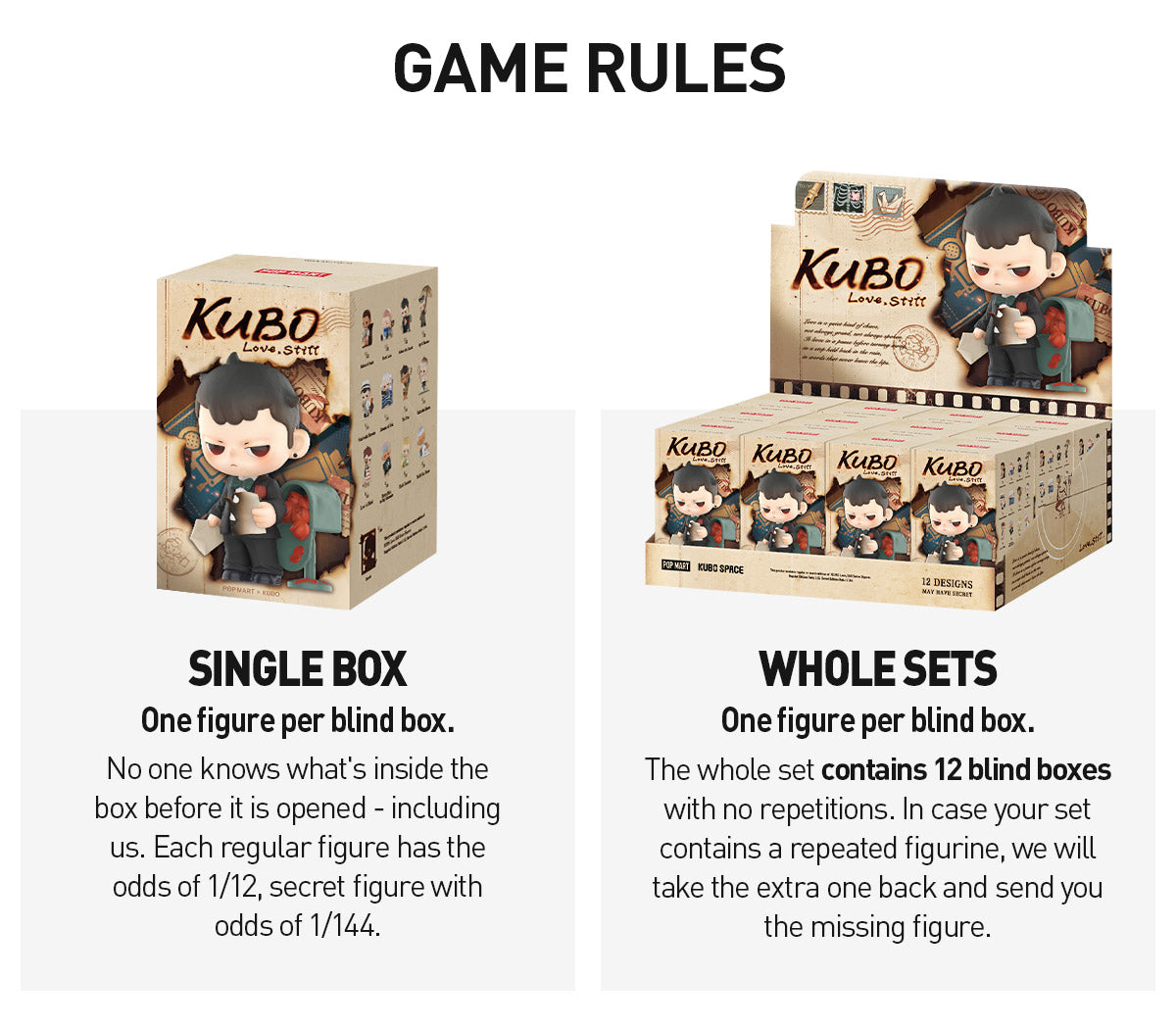 KUBO Love, Still Series character figure