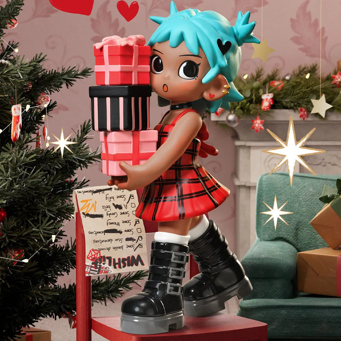Lil Peach Riot Holiday Mixtape Series Figures