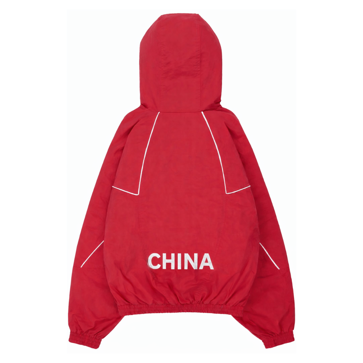 China Exclusive NAHMIAS x Marty Supreme A24 Classic Warm Up Jacket Red