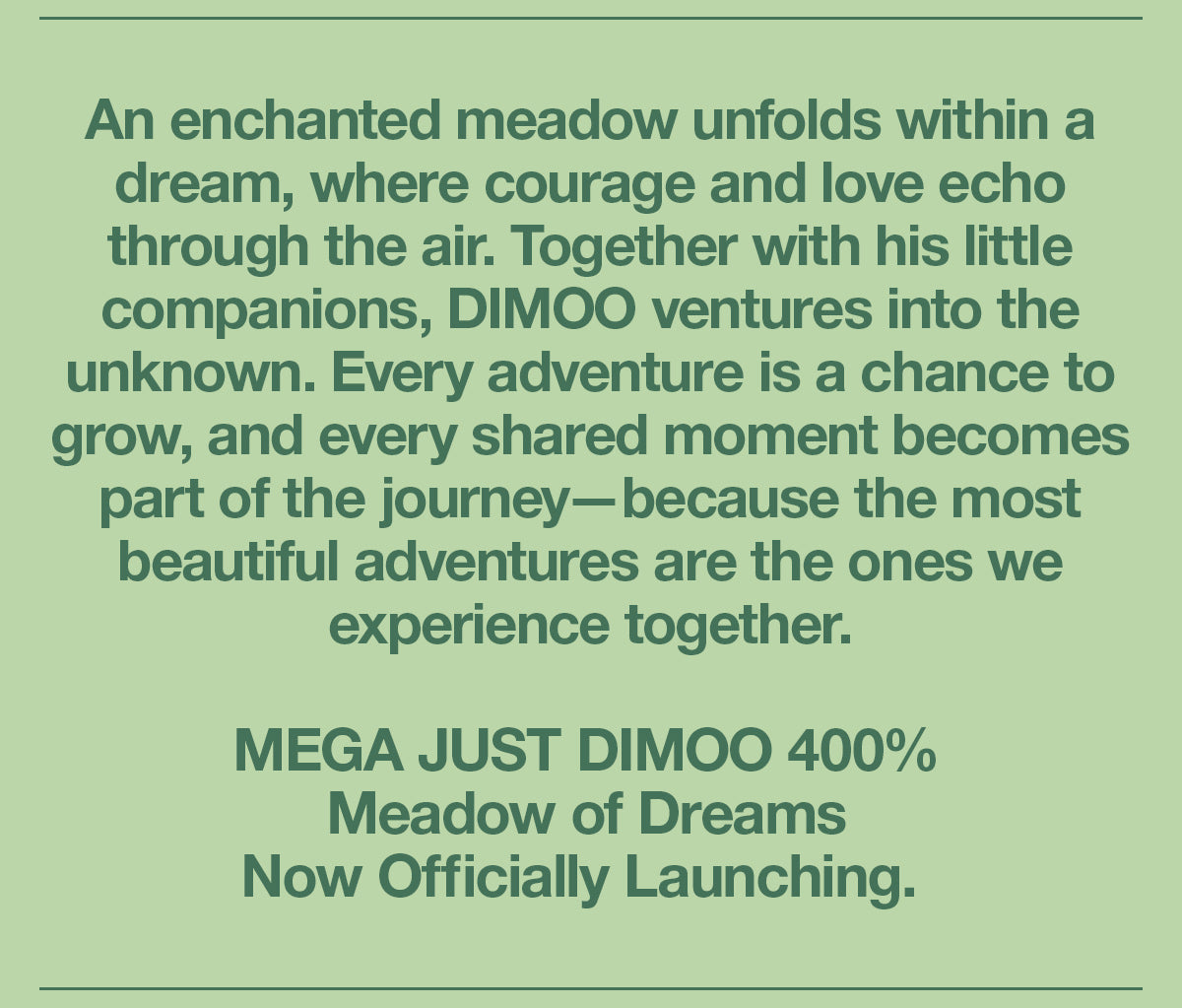 DIMOO Meadow of Dreams premium art toy details