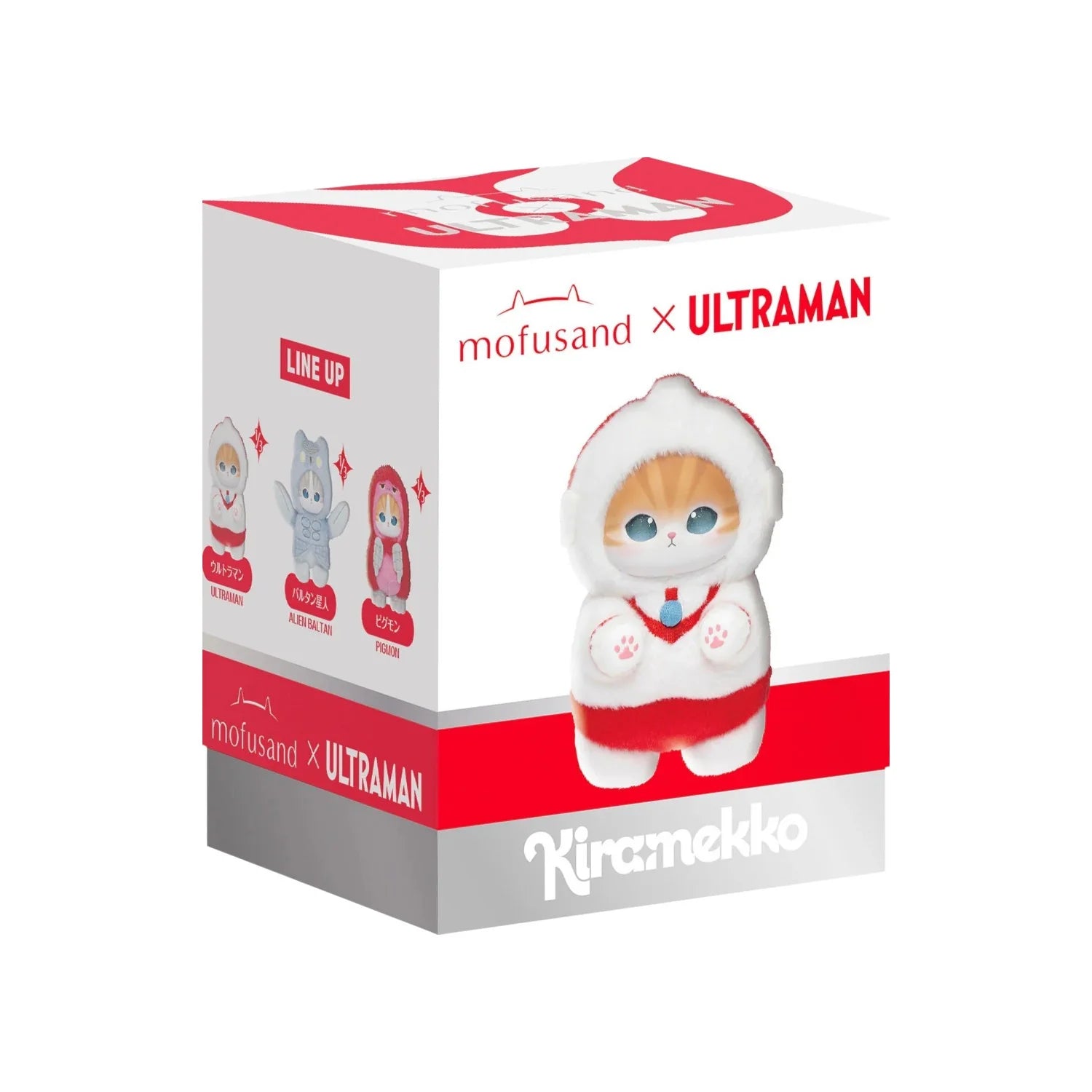 Mofusand × ULTRAMAN Kiramekko Vol. 1 Plush Pendant