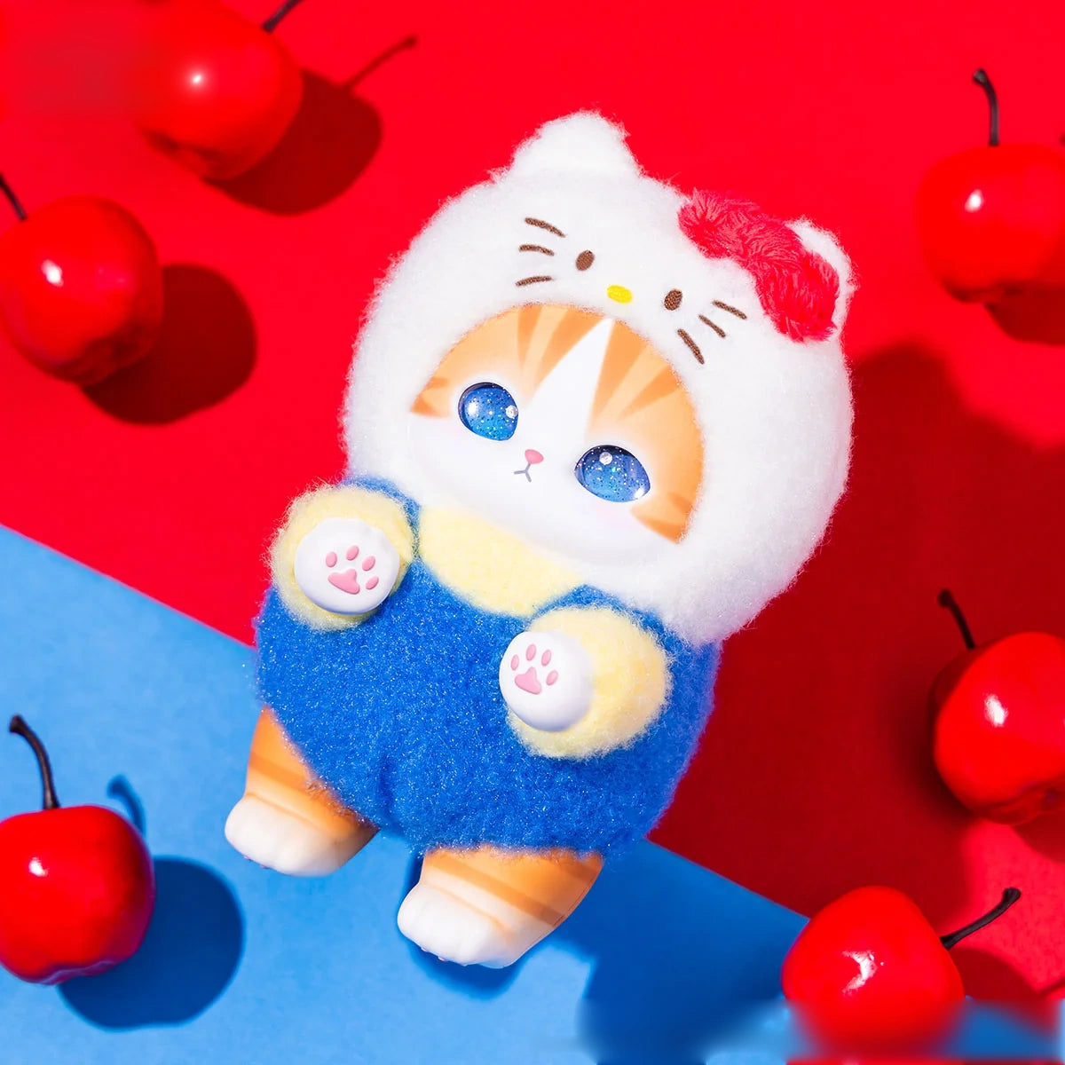 Mofusand x Sanrio Characters Kiramekko Plush Pendant
