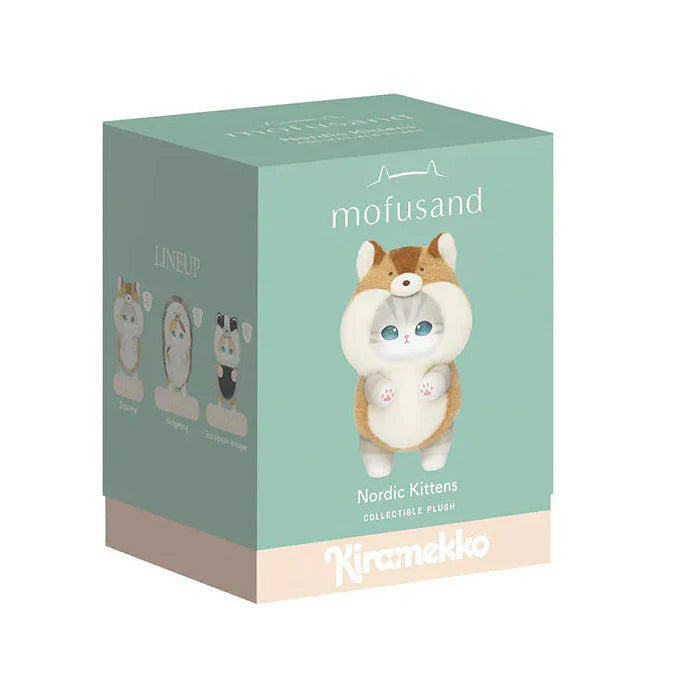 Mofusand Kiramekko Nordic Kittens Collectible Plush Blind Box
