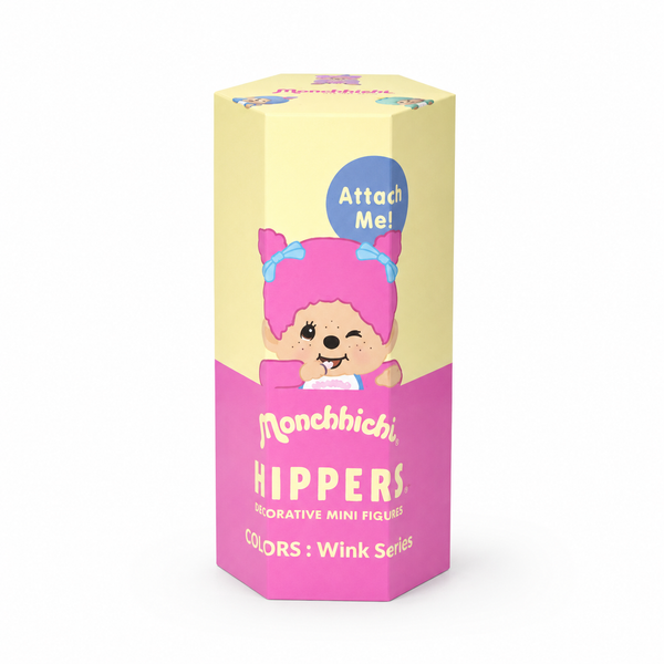 Pre-order HIPPERS Monchhichi COLORS: Wink Series Blind Box