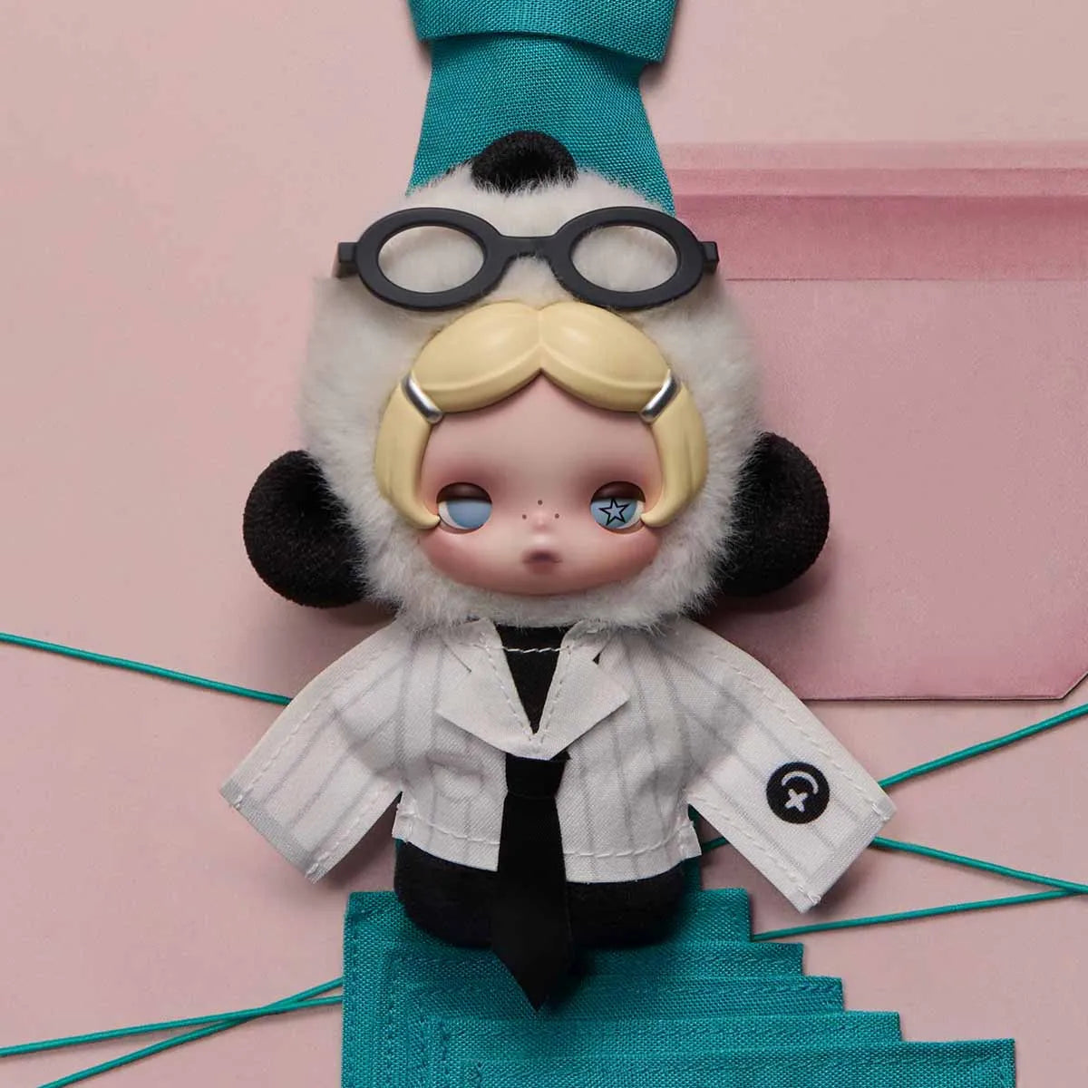 Skullpanda Off Mode Series Plush Pendant Blind Box (PRE-ORDER)