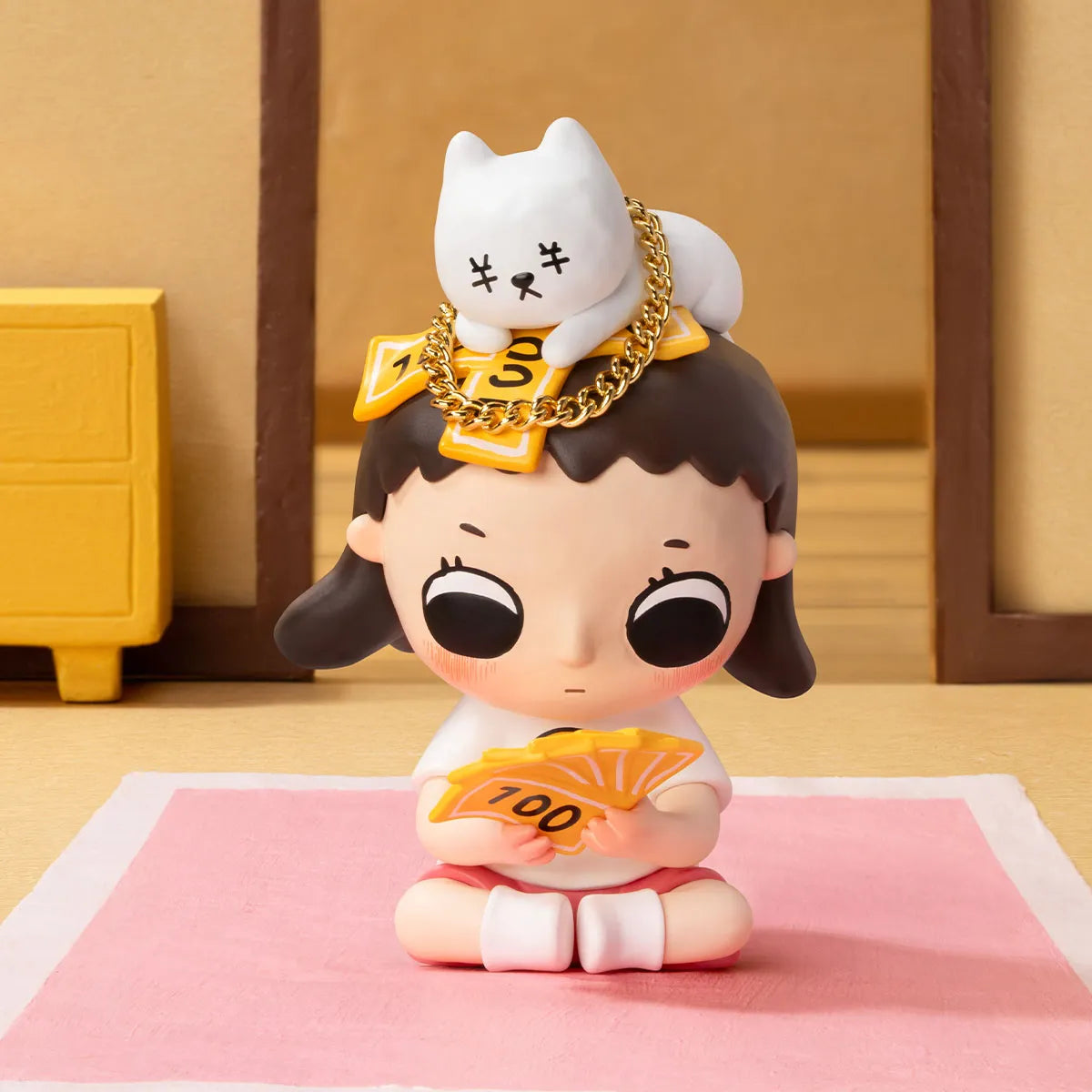Nyota x Chibi Maruko Chan I'm Rich figure