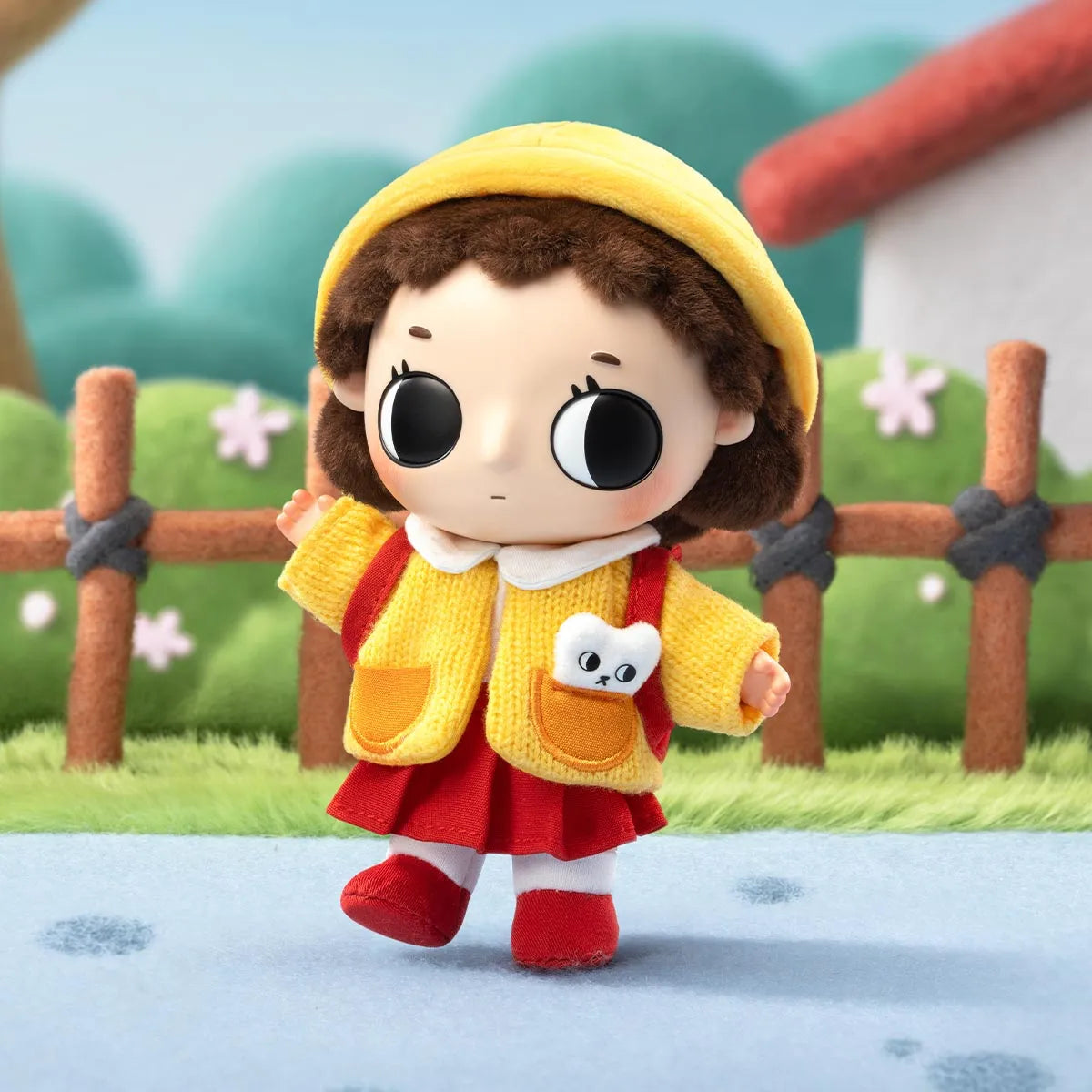 POP MART Nyota × Chibi Maruko Chan Plush Doll Pendant